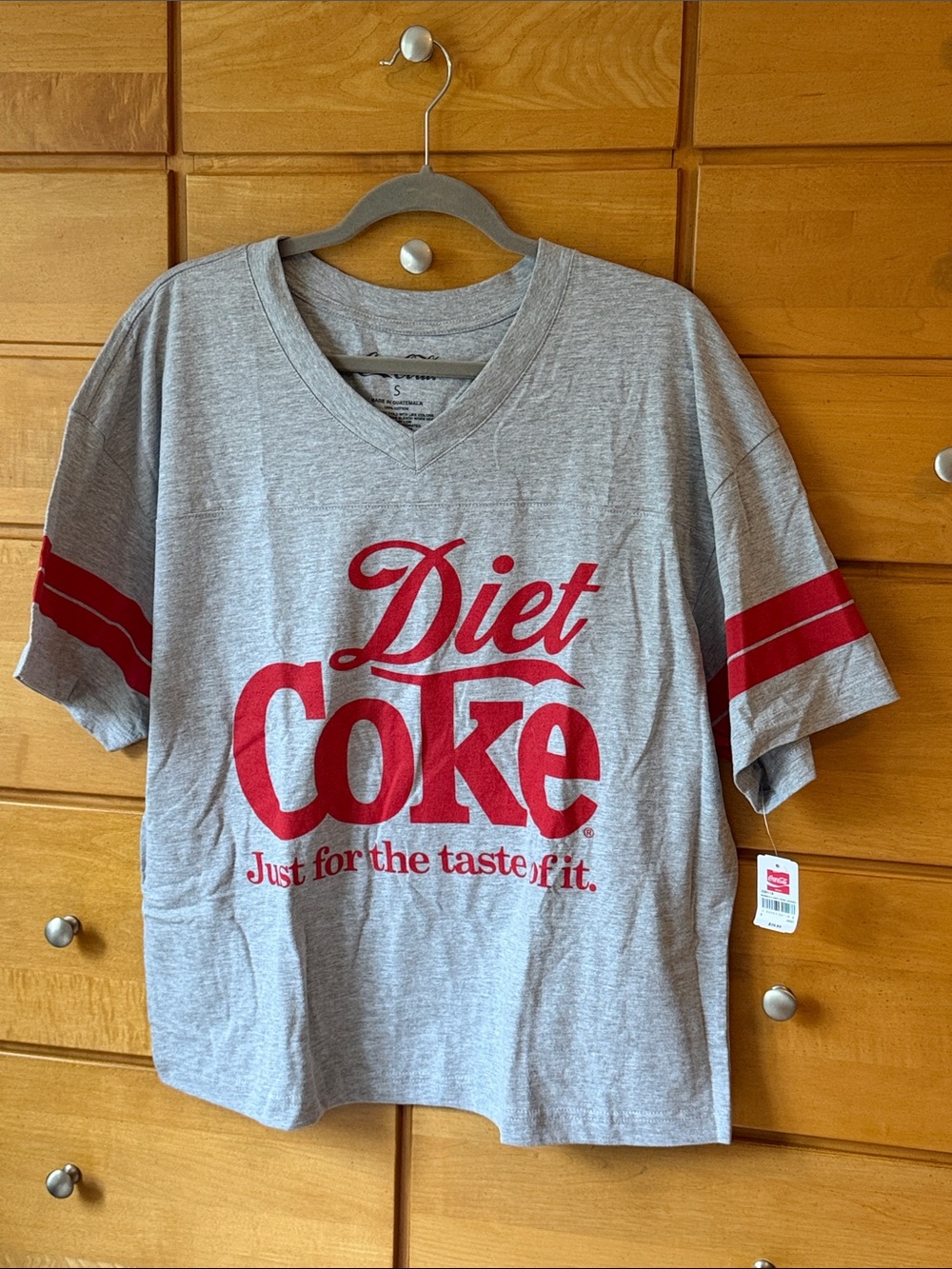 Diet Coke Licensed Tee Shirt NWT Small Oversized